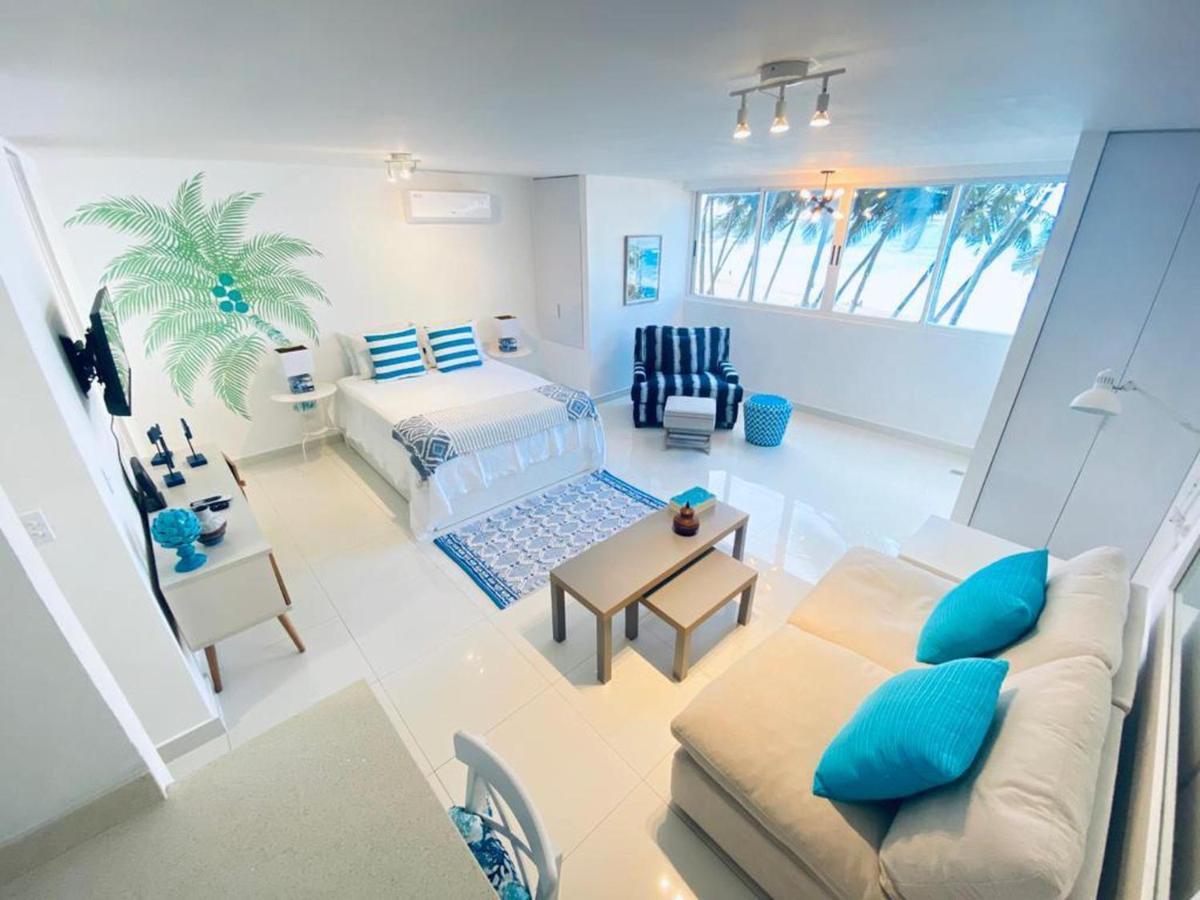 Kasa Las Palmas Ocean View Beachfront Condo Pool San Juan Kültér fotó